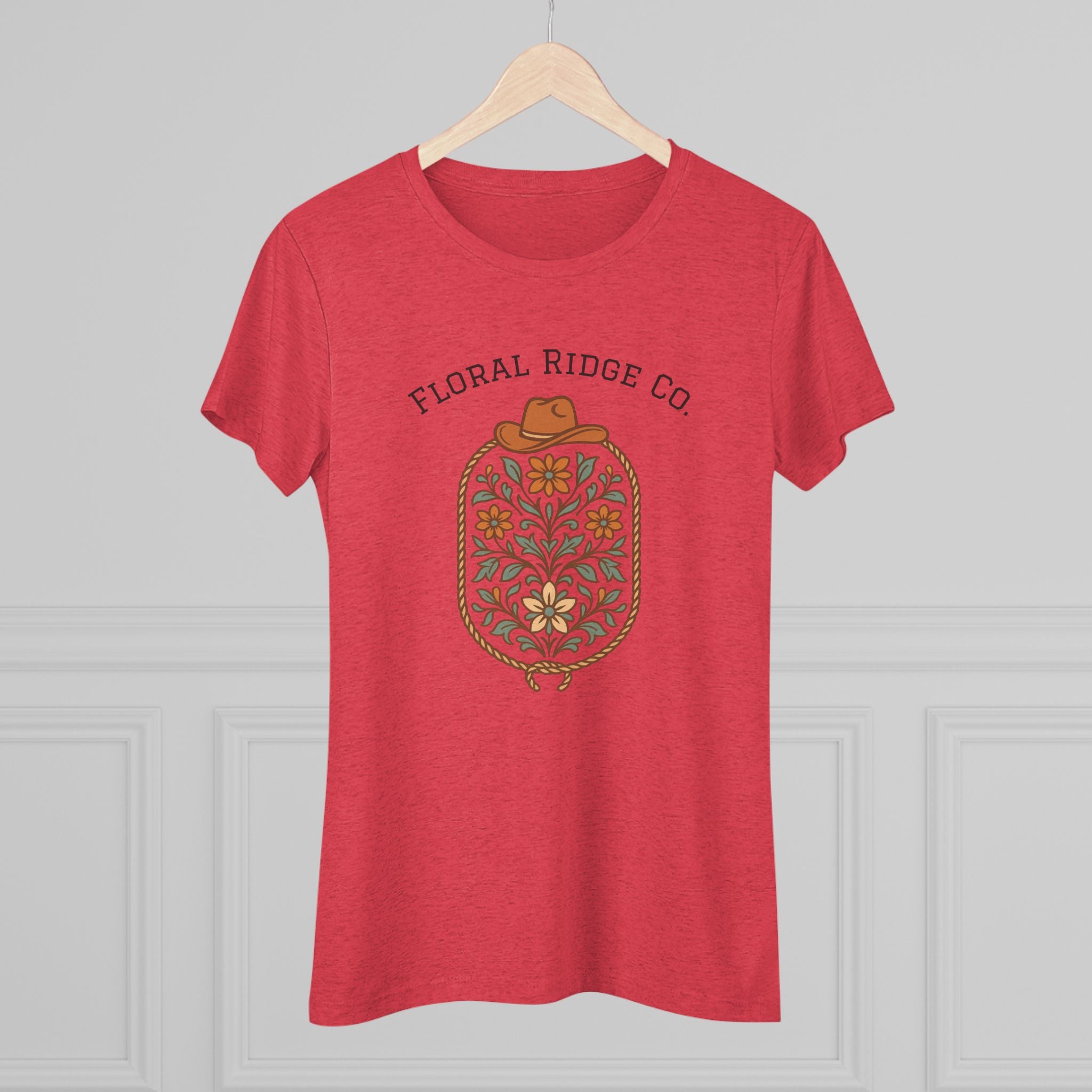 Floral Ridge Vintage Style Shirt