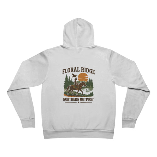 Cozy Floral Ridge Hoodie