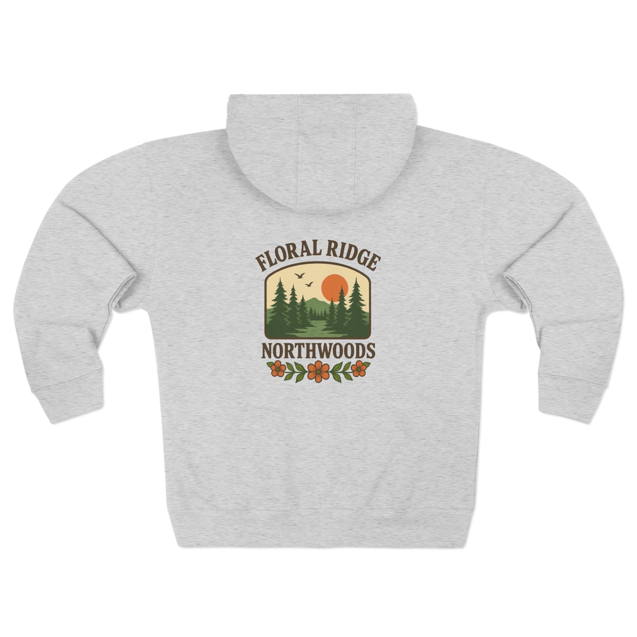 Floral Ridge “Northwoods” Zip Hoodie