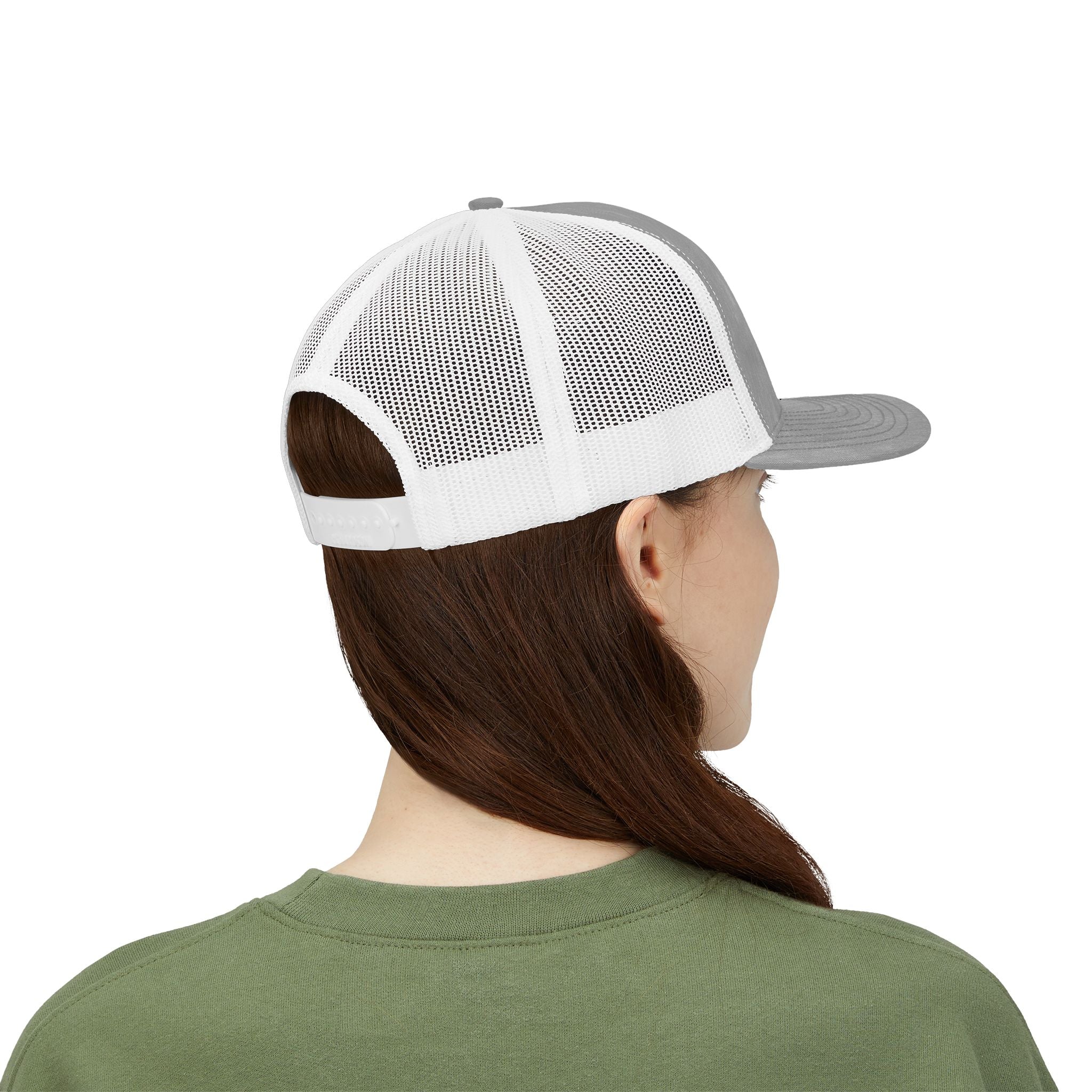 Floral Ridge Rustic Cap | Western Trucker Hat with Ojibwe Detailing