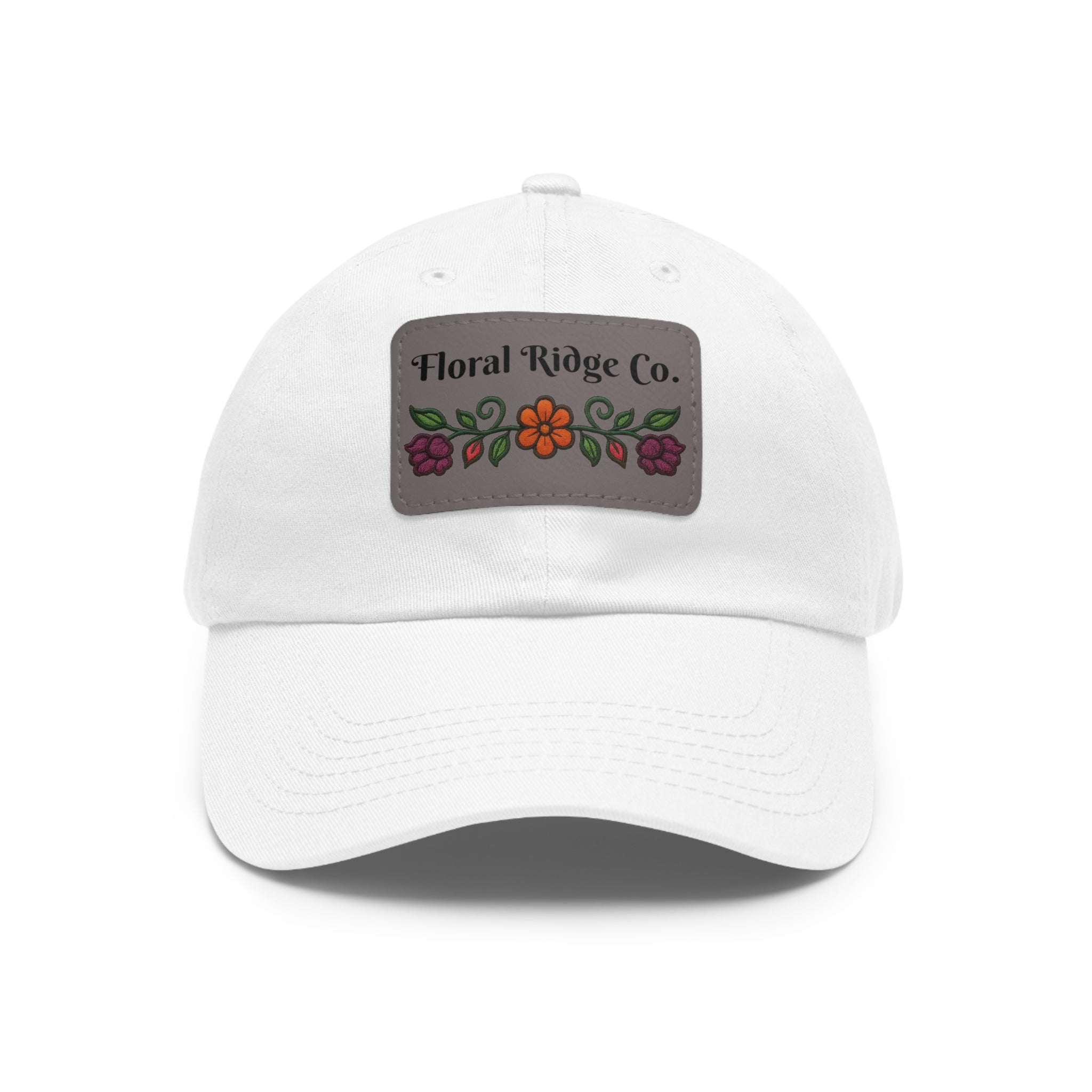 Floral Ridge Rustic Cap | Western Trucker Hat with Ojibwe Detailing